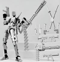 T13 Titan 13 Action Figure 3Dprinted Robot Model Multi-Jointed Movable Fidget Toy Collectible Desktop Decoration Fan Friend Gift