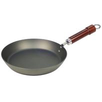 Riverlight Extreme Iron Thick Plate Frying Pan 26cm Nitrided Iron Nitrided Finish IH Compatible Rust Resistant Wok Made in Japan K2326 juoda