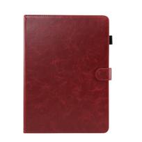Magnetic Smart Cover IPad Pro 12.9 Inch With Card Slots Crazy Horse Texture Leather Case Business Style TPU Hybrid iPad Pro 12.9 2018 brown