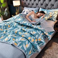 Quilted Spring Summer Quilt Soft Lightweight Duvet Summer Blanket Queen Breathable Blankets Comfortable Washable Double Quilts 100x150cm only 1 pcs gray