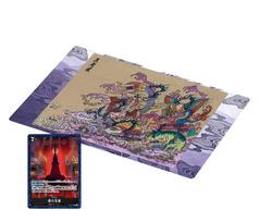 One Piece  kortų žaidimo  BASE SHOP  riboto leidimo žaidimo kilimėlis Vol.2  Penki Senoliai  (Visiškai naujas, Sandėlyje) beige
