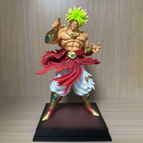 Dragon Ball Z Broly Anime Figūrėlė GK Ssj3 Broli Super Saiyan PVC Veiksmo Figūrėlė 27cm/19.69 colio Statulos Kolekcijos Modelis Žaislas Dovana brown