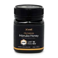 Hiwell New Zealand Premium Manuka Honey UMF15+ MGO512+1 pcs 250g