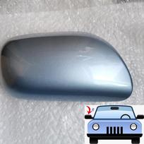 Mirror Cover For  Toyota Yaris 2006-2012 Rearview Mirror Cover New replace part Ice Blue  right gray