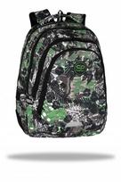 Coolpack mokyklinė kuprinė, 3 skyrių, 28l, žalia