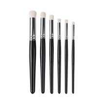 6pcs wool hair round head dry brush three-color oil painting set gouache watercolor mold figure ceramic model brush Art supplies juoda