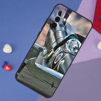 Karinio lėktuvo karo laivo naikintuvo dėklas Samsung Galaxy A55 A35 A32 A12 A22 A52 A06 A54 A34 A14 A56 A36 A26 A16 A13 A53 A15 telefonams Samsung A35 gray