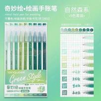 LANGUO 90/6 Colors Acrylic Paint Gel Pen Languo 1.0mm Painting Pen For Scrapbooking Painting Stationery Office School Supplies white