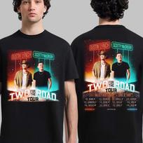 Dustin Lynch And Scotty McCreery Two For The Road Tour 2026 North America Shirt XL brown
