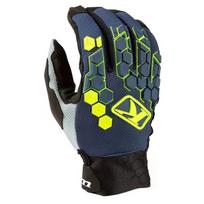 motorcycle, off-road, downhill mountain bike, DH MX MTB motorcycle gloves, men's and women's gloves S mėlyna