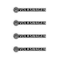 T264Pcs Car Audio Speaker 3D Aluminum Emblem Logo Sticker Decal For Volkswagen VW GTI Polo Golf Passat Tiguan Arteon CC Taigo Jetta