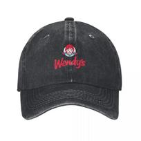 Wendyxs Fast Food restaurant LogoCap Baseball Cap Bobble Hat Luxury Cap Hat Unisex Luxury Anime Hat Boy Child Womens gray
