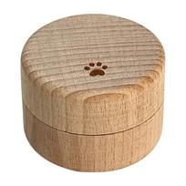 Children's Tooth Keepsake Box, Natural Wood Memory Storage For Baby Teeth, Umbilical & Hair, Compact Lidded Design For Cherished Childhood Mementos, One Size beige