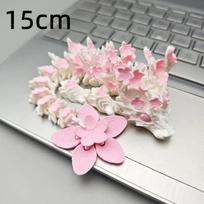 15/25cm 3D Printed Love Cherry Blossom Dragon Movable Joint Dragon Model Gifts Home Office Desktop Ornament Landscape Craft gray