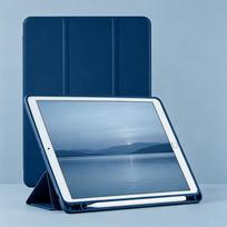 Tablet Case for iPad Pro Air 9.7 10.2 10.5 5th 6th 7th 8th 9th Generation, Magnetic Flip Smart Cover Auto Wake Sleep iPad Pro 10.5 blue