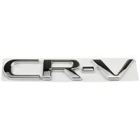 15.4cm Metal 3D Car Stickers Side Fender Badge Styling for Honda CRV Logo 2023 2024 Rear Trunk Emblem Decal Exterior Accessories MP01 sidabras