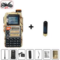 Baofeng BF-K69 Long Range Walkie Talkie Wireless Copy Frequency Multi Band UHF VHF Type-C Ham Two Way Radio UV-5R UV-K6 Upgraded EURO