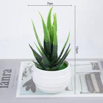 Mini dirbtiniai augalai Bonsai Mažas imituotas medis Vazonas Žolė Dirbtinės gėlės Namų Sodo Biuro Stalo Kambario Dekoravimui Ornamentai