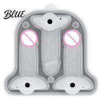 Novelty Ice Shapes Prank Cube Mold Silicone Easy Release Tray Whiskey Tray Non-stick Flexible Maker for Cocktails And Parties Fun Shape Molds
