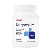 GNC Magnesium 500mg Capsules 120 Tablets 1 pcs