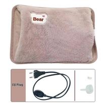 Electric Hot Water Bag Soft Winter Hand Warmer Reusable Hot Water Bottle EU Plug Rechargeable Warm Hand Pocket