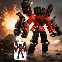 Skibidi Toileted Giant Version Titan TV Man Cameraman Speakerman Building Blocks DIY Assembled Bricks Toys For Xmas BirthdaGifts