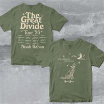 Noah Kahan Even Anxious Pups Need the Moon 2026 T-Shirt S-5XL L gray