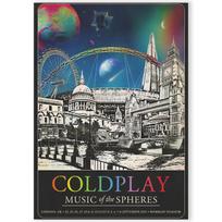 Coldplay Music Of The Spheres 2025 Wembley Plakatas 130 gray