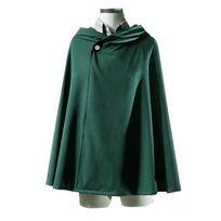 Coser Anime Attack On Titan Wings Of Liberty Survey Corps Role Cosplay Costume With Exquisite Workmanship And Breathable Fabric M black