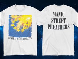 2 Sides Generation Terrorists Manic Street Preachers Shirt Unisex S-5XL 1P0345 Unisex T-Shirt XXXXL gray