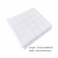 Grid-Patterned Fusible Interfacing Flexible Nonwoven with Backing 1.22M 8YD
