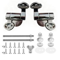 Mounting Fittings Toilet Seat Hinge Soft Close Mechanism Toilet Replacement Parts  Bathroom Repair 2
