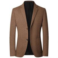 Rudens Vyriški Švarkai Kostiumai Striukės Business Casual Kostiumas Vilnoniai Paltai Aukštos Kokybės Vyriški Slim Fit Švarkai Striukės Švarkai Paltai 4XL black