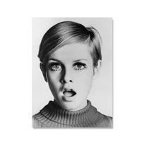 Supermodelis Kate Moss Skandinaviško Retro Plakatas Drobės Spaudinys Sienų Menas Dovanos Feministėms Tapyba Mada Sienų Menas Paveikslai Svetainei Be Rėmo 21*30cm No Frame white