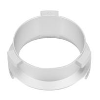 Coffee Powder Ring 51mm Aluminium Alloy Hands Free Dosing Funnel For Delonghi 9 Series 9335 9155 9355 9665 Silver sidabras