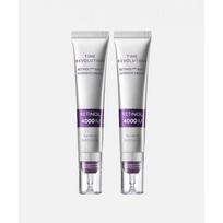 Missha [2pcs] Time Revolution Retinol 4000 Shots Intensive Cream 25ml FREE gray