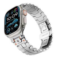 Luxury Bracelet for Apple Watch Ultra 3 49mm Stainless Steel Band Men Strap for iWatch 11 10 9 8 7 6 5 4 46mm 42mm 41 45mm 44mm Ultra 3 49mm
