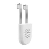 Toilet Tank Cleaning Tablet Holder Hanging Toilet Bowl Cleaner Carrier Bracket with Stainless Steel Hook Bathroom Toilet Accessories B white