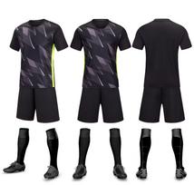 Children'S Football Jersey Set Short-Sleeved Student Class Uniform Sports Football Jersey Team Game Children'S Training Jersey Printing Adult s juoda