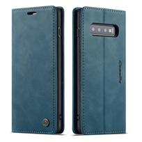 Odinis dėklas Samsung Galaxy S10 S9 S8 Plus S7 Edge, CaseMe Retro Piniginė Prabangi Magnetinė Kortelių Laikiklio Piniginės Dangtelis Note 10+ for Samsung S9 Plus