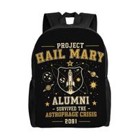 Project Hail Mary - Rocky - Andy Weir Book  Backpack Casual High School Hiking Travel Daypack  Laptop Shoulder Bag Lightweight