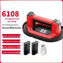 Powerful Electric Suction Cup Lifter for Heavy Tile and Glass Handling Single Battery Pack