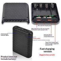 18650 Power Bank Charger Shell Solderless DIY Battery Box Portable Easy Install Battery Case for Outdoor Travel Enthusiasts Gift juoda
