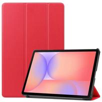 Tablet Case For Samsung Galaxy Tab S10 Lite 10.9 inch Tri-Folding Stand Smart Leather Cover SM-X400 SM-X406B 10.9  Funde Tab S10 Lite 10.9 raudona