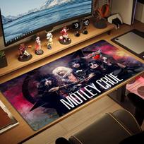 Motley Color Mouse Pad Large Gaming Table Cushion Non-slip Laptop Tablet Big Mousepad XXL Mat Mini PC Playmat With Lock edge 30cmx60cm(11.8x23.6inch) brown
