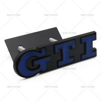 3D Metal NHDSD Car Grille Sticker GTI Emblem For Volkswagen Golf 5 Polo Golf 7 5 6 Mk6 7 R 7 Gtd Mk7 Mk4 Mk5 GTI Car Stickers