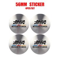 4pcs 56/58/60/69mm Car Wheel Center Hub Caps Accessories For Honda Type R Type S VTEC DOHC Modulo yh0 Vezel Legend