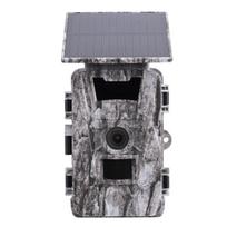 4K 60MP Solar Trail Camera WiFi Camera with 5200mAh Battery 120 degrees  Wide Angle IP66 Night Viewing APP Control for
