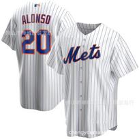 New York Mets 20 White Baseball Jersey Unisex Sport Top Athletic Wear XXXL