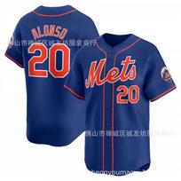 New York Mets 20 White Baseball Jersey Unisex Sport Top Athletic Wear XXXL